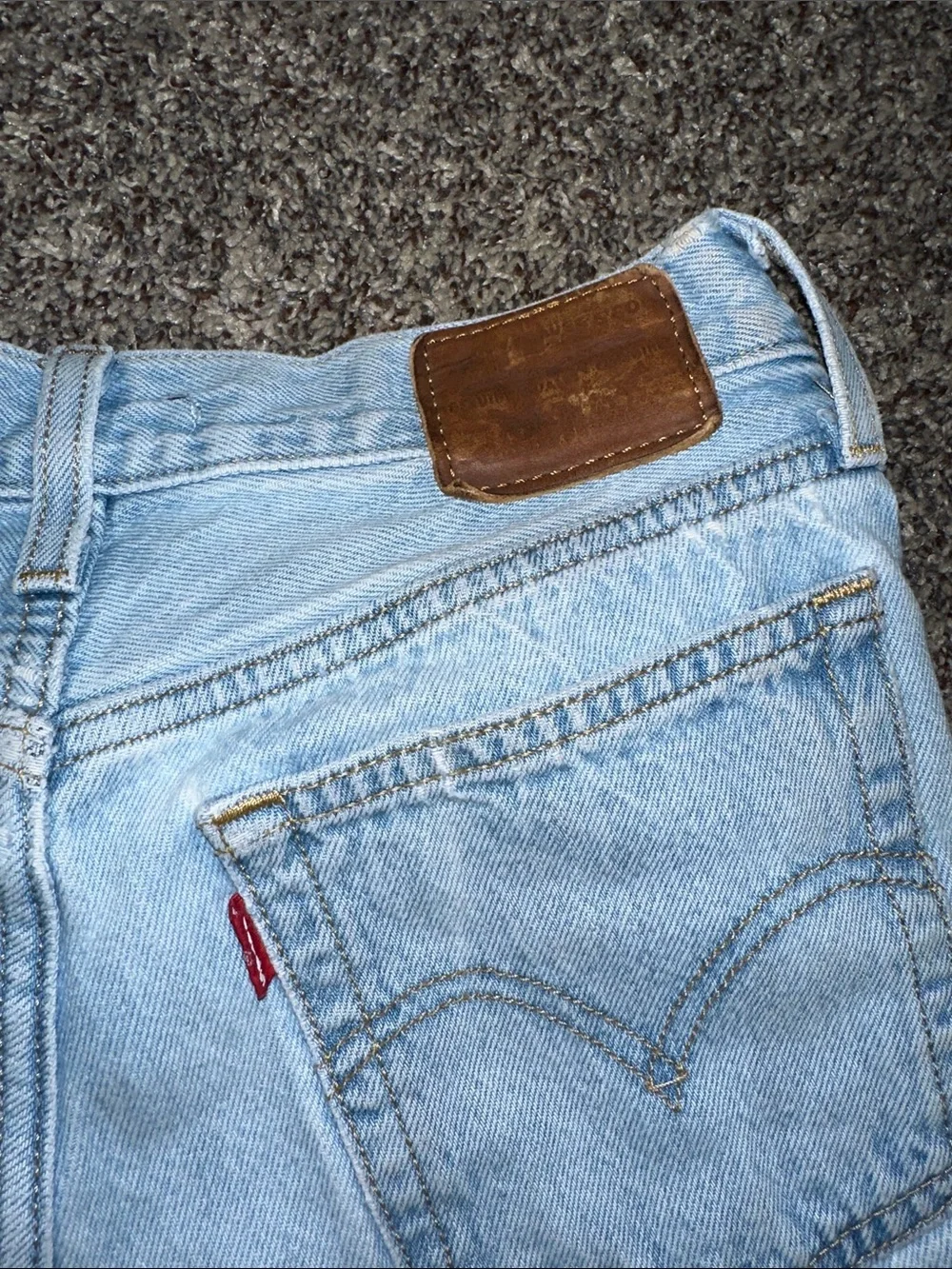 Levi's Wedgie Straight Denim Shorts